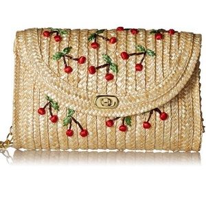 Straw cherry 🍒 purse